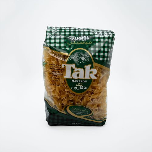 Fusilli Form Pasta Single Macaroni 500g